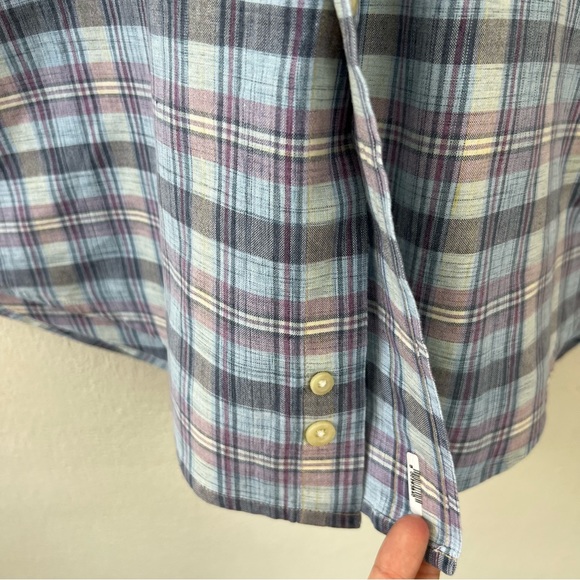 Pendleton Oceanside Plaid Short Sleeve Buttoned Down Collared Shirt - Picture 4 of 9